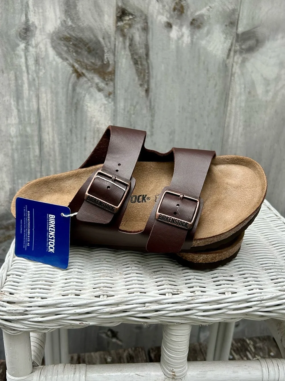 Birkenstock Women’s Arizona Sandals in Dark Brown (EU 39)